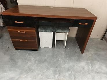 study table: Компьютерный стол, С полками — 4