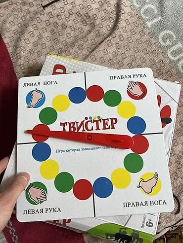 Спорттук сумкалар: Продается настольная игра «ТВИСТЕР» Веселая игра на 2+ человек очень — 2