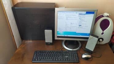 продажа настольного компьютера: Компьютер, ОЗУ 2 ГБ, Для несложных задач, Б/у, HDD — 3