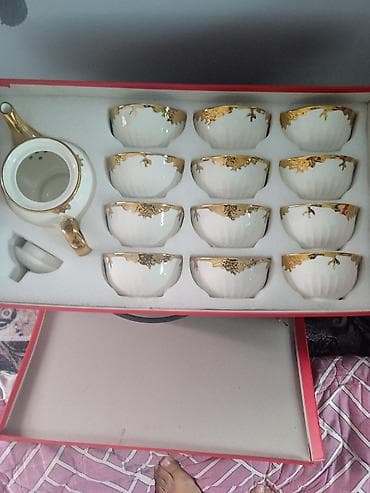 Чайный сервиз RH Porcelain в подарочной коробке - Материал: фарфор. -
