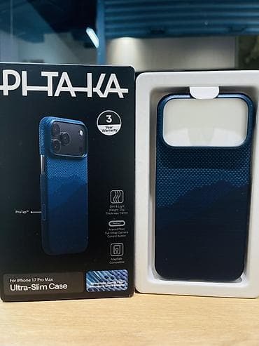 чехлы на айфоны: Чехлы PITAKA оригинал Carbon для iPhone 17 Pro Max - Ультратонкий и — 4