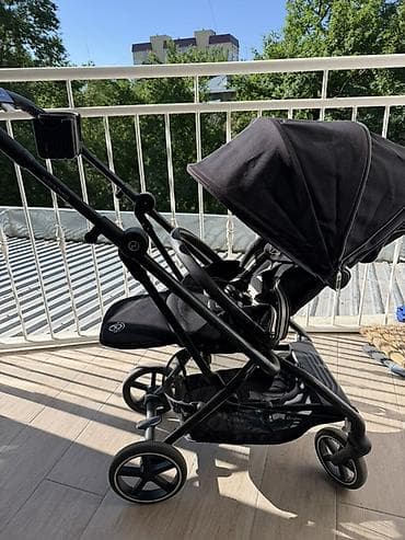 anex e type: Коляска, Cybex, цвет - Черный, Б/у — 4