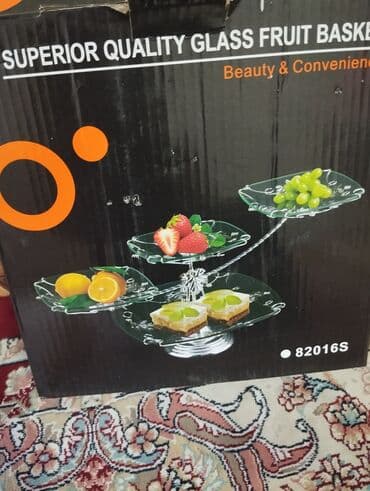 active dry: Абсолютно новая, подарили.
Этажеркдля фруктов, сухофруктов, выпечки — 4