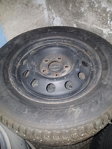 дикс 15: Колеса в сборе 205 / 65 / R 15, Зимняя шипованная, Комплект, Легковые, Железные — 3