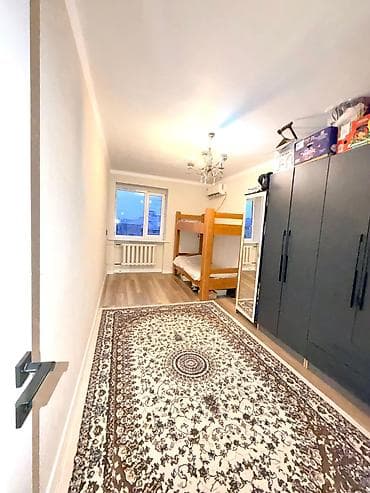 Недвижимость: 2 комнаты, 47 м², Ошский рынок / базар Хрущевка, 4 этаж, Косметический ремонт — 3