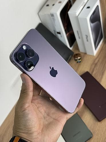 second tech: IPhone 14 Pro Max, Б/у, 512 ГБ, Deep Purple, Защитное стекло, Чехол, 85 % — 7