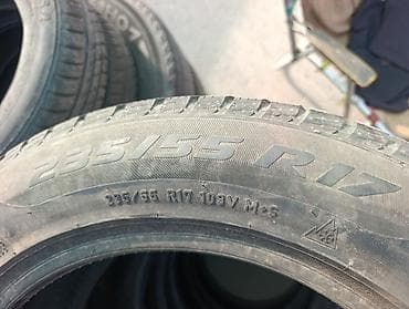 pirelli p zero: Шины 235 / 55 / R 17, Зима, Б/у, Комплект, Легковые, Германия, Pirelli — 2