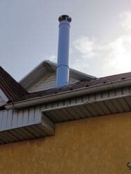 отопительные газовые котлы: Монтаж дымоходов на крыше и через дом Услуги по дымоходам для частных — 7