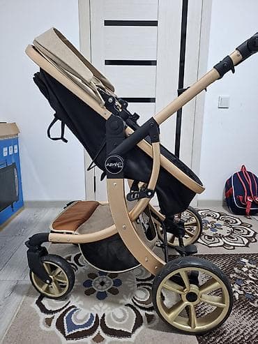 руль на коляску: Детская коляска 2-в-1 (люлька + прогулочный блок) - Универсальная — 5