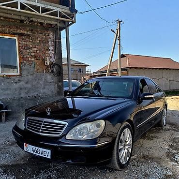 Mercedes-Benz S-Class: 2000 г., 5 л, Автомат, Газ, Седан