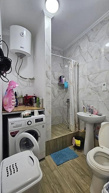 Квартиры: 1 комната, 45 м², Восток-5 мкр 105 серия, 9 этаж, Евроремонт — 5