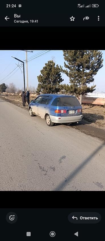 bmw 134: Toyota Picnic: 1997 г., 1.8 л, Механика, Бензин, Минивэн — 3