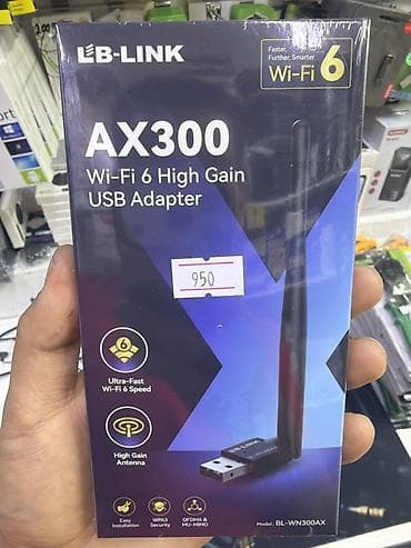 ipad 8th: Wi‑Fi адаптер LB‑LINK AX300 (модель BL‑WN300AX) - Стандарт: Wi‑Fi 6 — 1