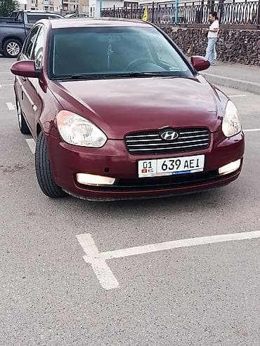Hyundai Accent: 2007 г., 1.6 л, Автомат, Бензин, Седан