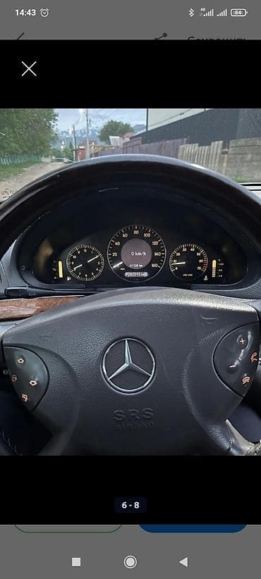 v class: Mercedes-Benz E-Class: 2003 г., 3.2 л, Автомат, Бензин, Седан — 9