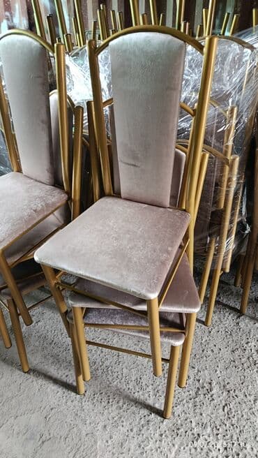 пластмассовые стулья для кафе: Стул для зала, Новый, Железо — 21