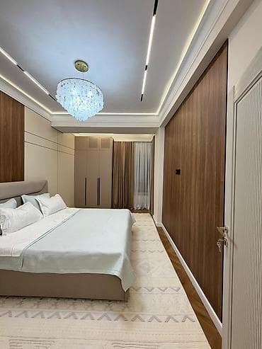 ts group: 2 комнаты, 77 м², Асанбай мкр Элитка, 8 этаж, Дизайнерский ремонт — 9