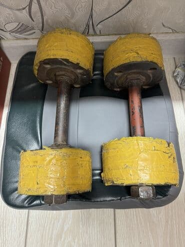 гантели наборные обрезиненные: Пара самодельных гантелей Описание: - Конструкция: стальной гриф с — 2