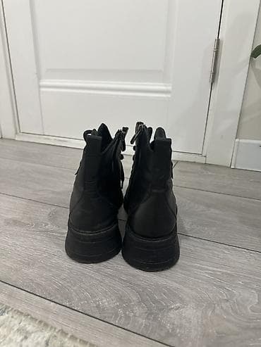 Мужские ботинки, 38, Philipp Plein, Б/у, цвет - Черный