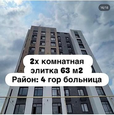 салор: 2 комнаты, 63 м², Элитка, 4 этаж, Дизайнерский ремонт — 1