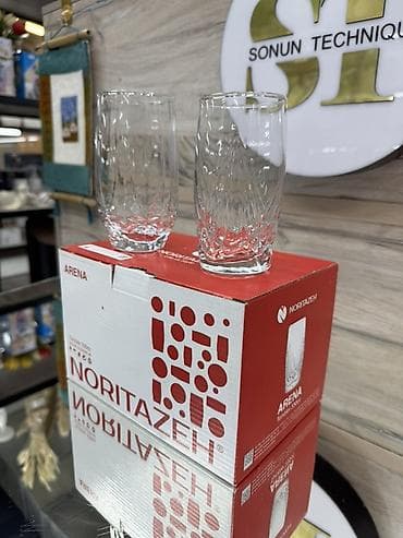 Набор стеклянных стаканов NORITAZEH Arena - Тип: tumbler (высокий — 4