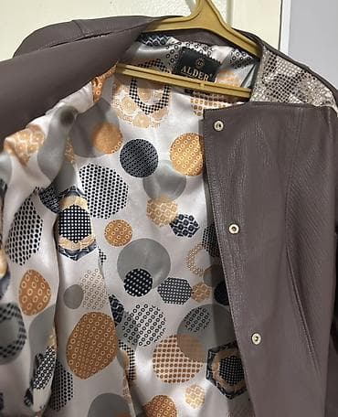 amber elixir: Кожаная куртка, Классическая модель, Натуральная кожа, Приталенная модель, XL — 3