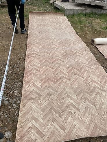 Линолеум с рисунком «ёлочка» под светлое дерево 4.90*1.50 - Тип