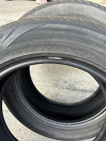 kia rai: Шины 225 / 55 / R 17, Лето, Б/у, Комплект, Легковые, Hankook — 5