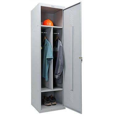 шкафчики для спортивной раздевалки: Шкаф усиленный ПРАКТИК ML 11-50D предназначен для хранения одежды в — 1