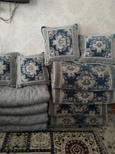 ковры бу бишкек: Продаю готовые жер тошоки и жуурканы с подушками отличного качества — 1
