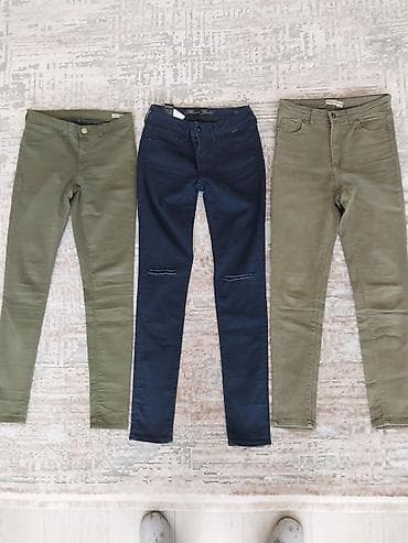 скини джинсы: Джинсы, Скинни, Турция, Средняя талия, С разрезом, XS — 3