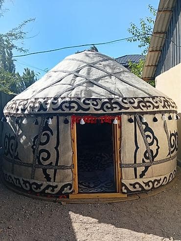 Аренда юрты, Каркас Металлический, 75 баш, Стол, Посуда, С полом at lalafo.kg Аренда юрты, Каркас Металлический, 75 баш, Стол, Посуда, С полом