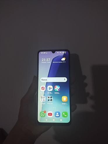 бу комп: Redmi, Redmi A5, Б/у, 128 ГБ, цвет - Белый, 2 SIM — 1