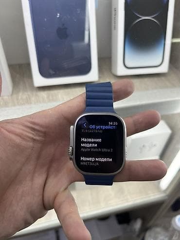 ayfon 14: Apple Watch Ultra 2 (модель MRET3L/A) - Корпус: титан, плоское — 4