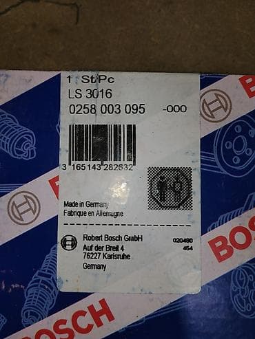 Автозапчасти: Лямбда-зонд BOSCH LS 3016 (артикул ) - Производитель: Robert Bosch — 2