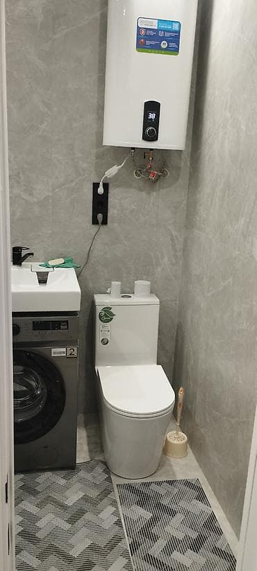 квартиры мкр джал: 2 комнаты, Собственник, Без подселения, С мебелью полностью — 4