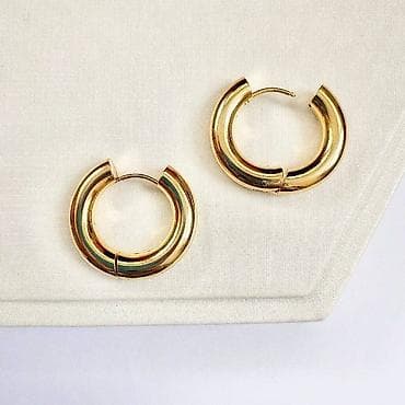 Серьги / швензы НС Конго 22 мм (бублики)