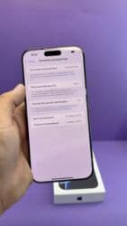 цены на айфон в бишкеке: IPhone 16 Pro Max, Колдонулган, 256 ГБ, Куту, 99 % — 14