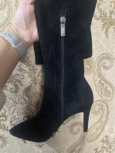 Женская обувь: Сапоги, 35, Tervolina, Новый, цвет - Черный — 4