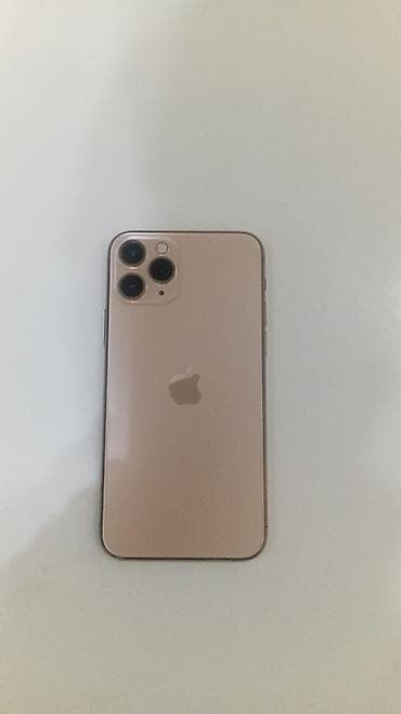 xs iphon: IPhone 11 Pro, Б/у, 64 ГБ, Золотой, Защитное стекло, Чехол, 84 % — 1
