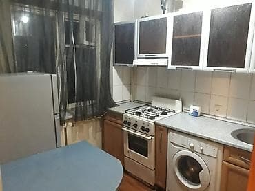 osh flat: 2 комнаты, Манаса/Боконбаева Агентство недвижимости, Без животных, от 1 месяца, от 3 месяцев, от 6 месяцев, С мебелью полностью — 2
