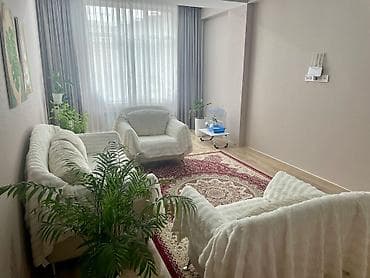 2 комнаты, 66 м², Асанбай мкр Элитка, 7 этаж, Евроремонт — 3