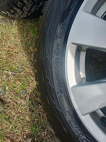 Дөңгөлөктөр монтажда: Дөңгөлөктөр монтажда 205 / 55 / R 16, Колдонулган — 2