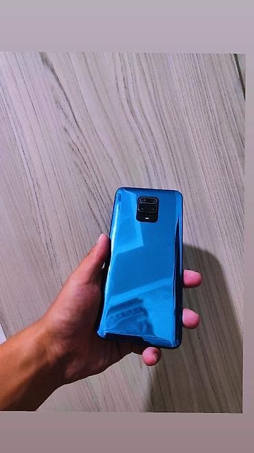Redmi, Redmi Note 9 Pro, Б/у, 128 ГБ, цвет - Синий, 1 SIM, 2 SIM