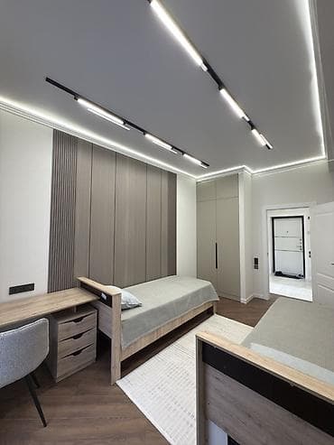 Гарнитуры для прихожей: Спальный гарнитур, Двуспальная кровать, Дерево, цвет - Серый — 4