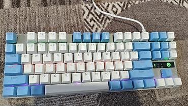 игровой ком: Клавиатура, Механическая, Проводное подключение, Размер: 75% — 4