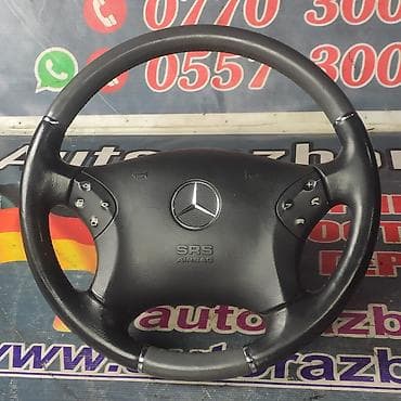 w203: Руль Mercedes-Benz 2001 г., Б/у, Оригинал, Германия — 1
