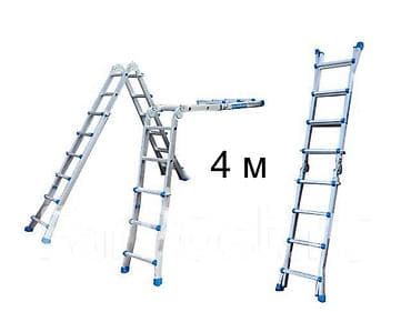 Даяр бизнес: Трансформер тепкич, Бийиктиги: 4–5 м, Жаңы, Материалы: Алюминий — 3