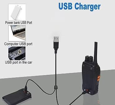 power: Набор из 2 портативных раций ALERVITES, если с наушниками 2400 сом - — 4
