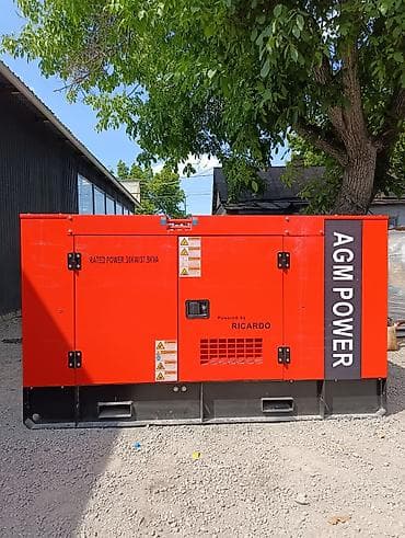 Генераторлор: Дизельный генератор AGM POWER, шумозащитный кожух - Номинальная — 3